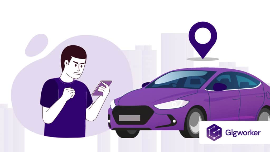 vector graphic showing an illustration of surge pricing