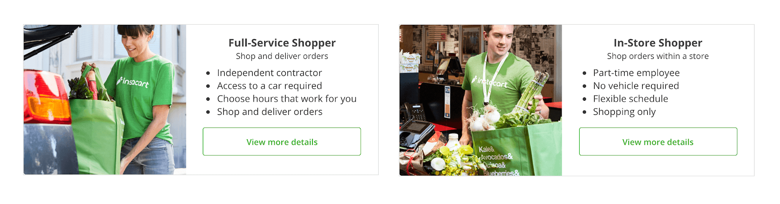 Instacart vs Postmates: Driver Comparison Guide - Instacart requirements