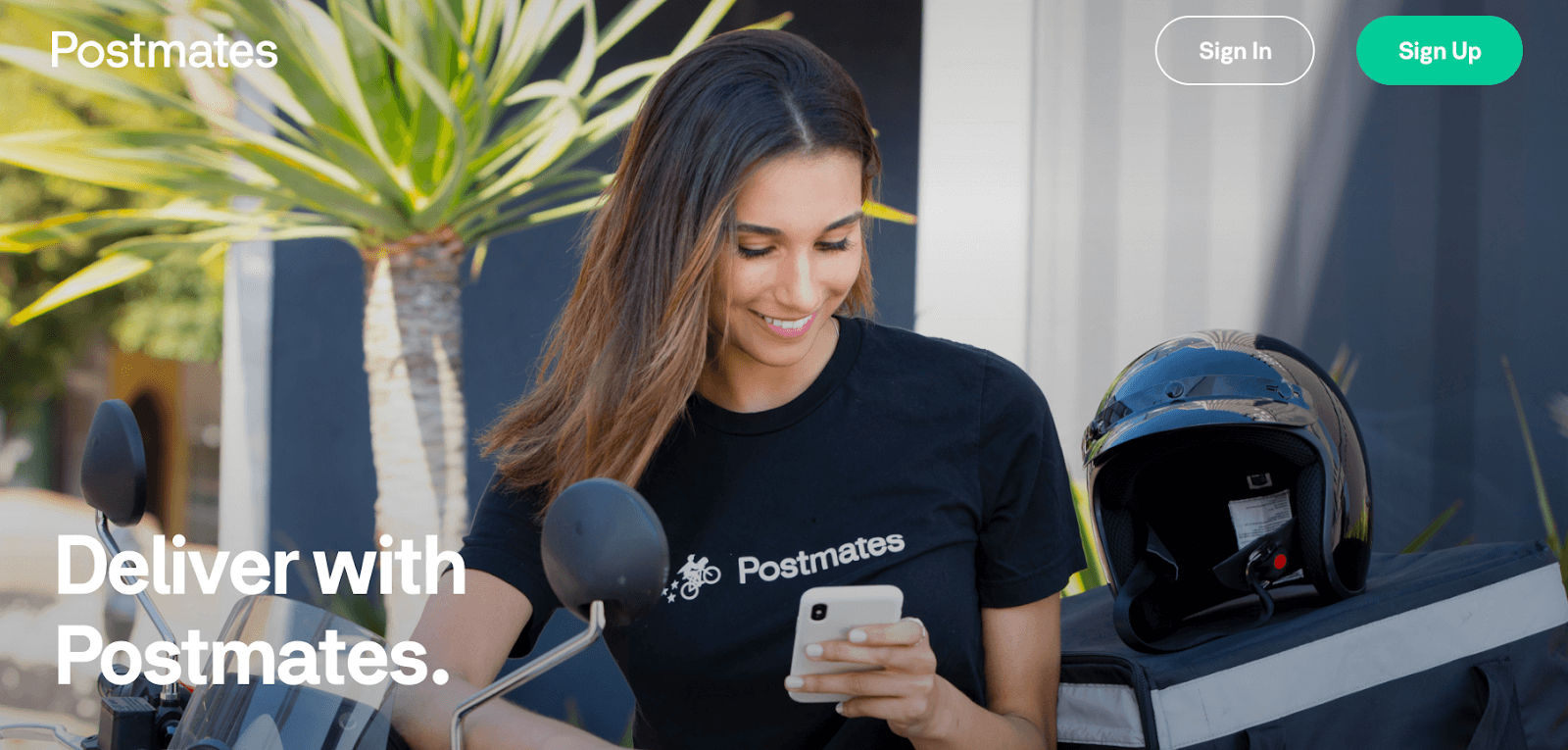 postmates deliver driver