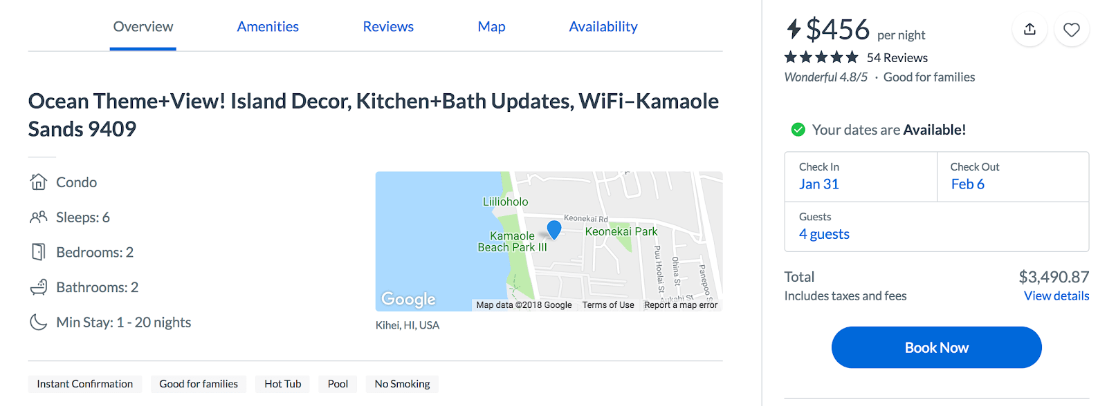 The Definitive Guide to HomeAway: 2019 Edition - Property view