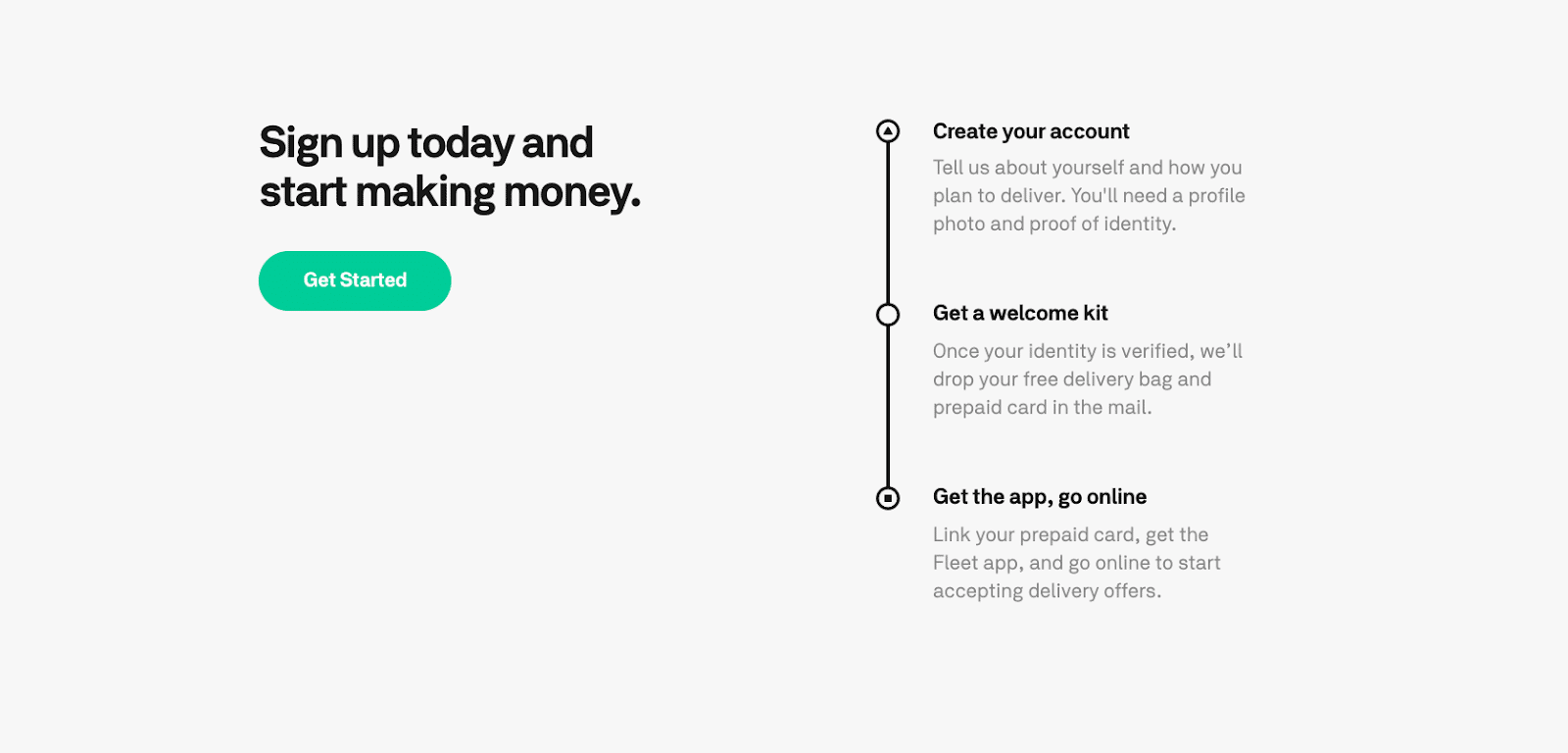 postmates sign up