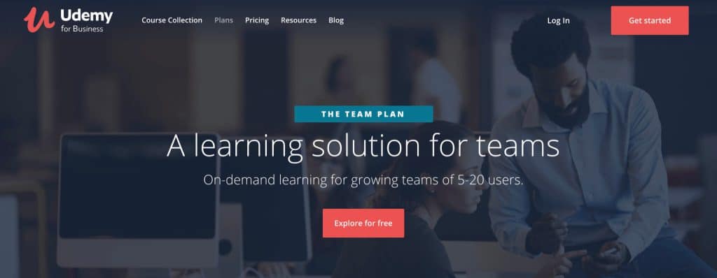 Udemy for Business Team Plan