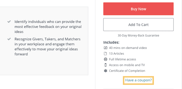 udemy coupon code