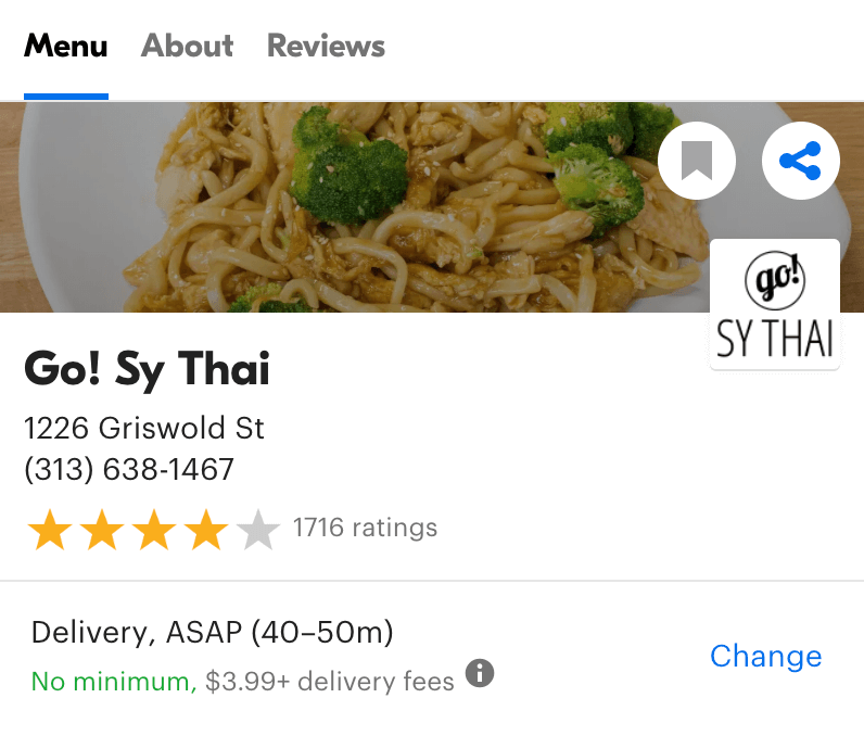 Grubhub Delivery Fee: What You Need to Know - Order minimum