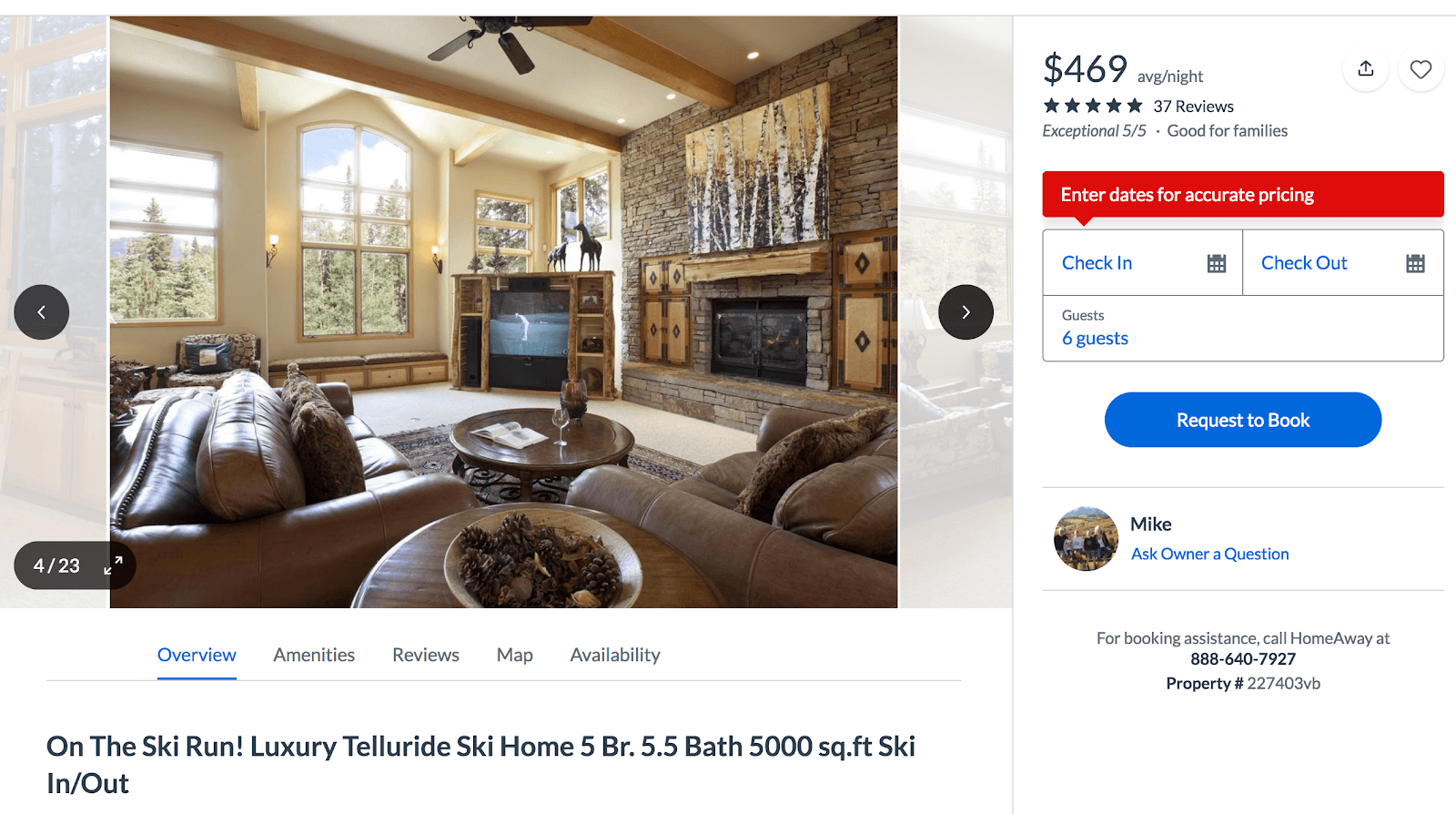 Best Properties on HomeAway: City-by-City Guide: Telluride