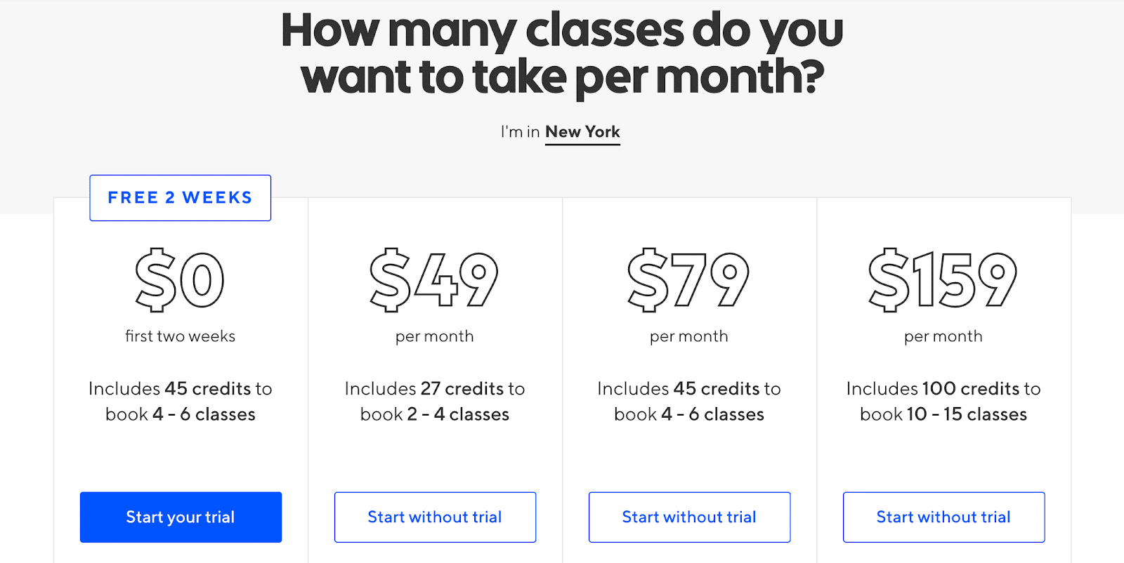 Get the Free ClassPass Two-Week Trial