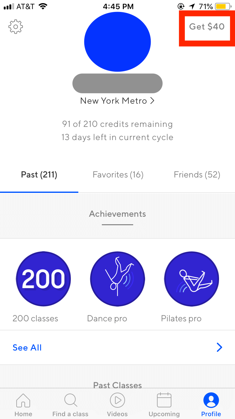 ClassPass Reviews: Pros and Cons of ClassPass in 2019 - Click "Get $40"