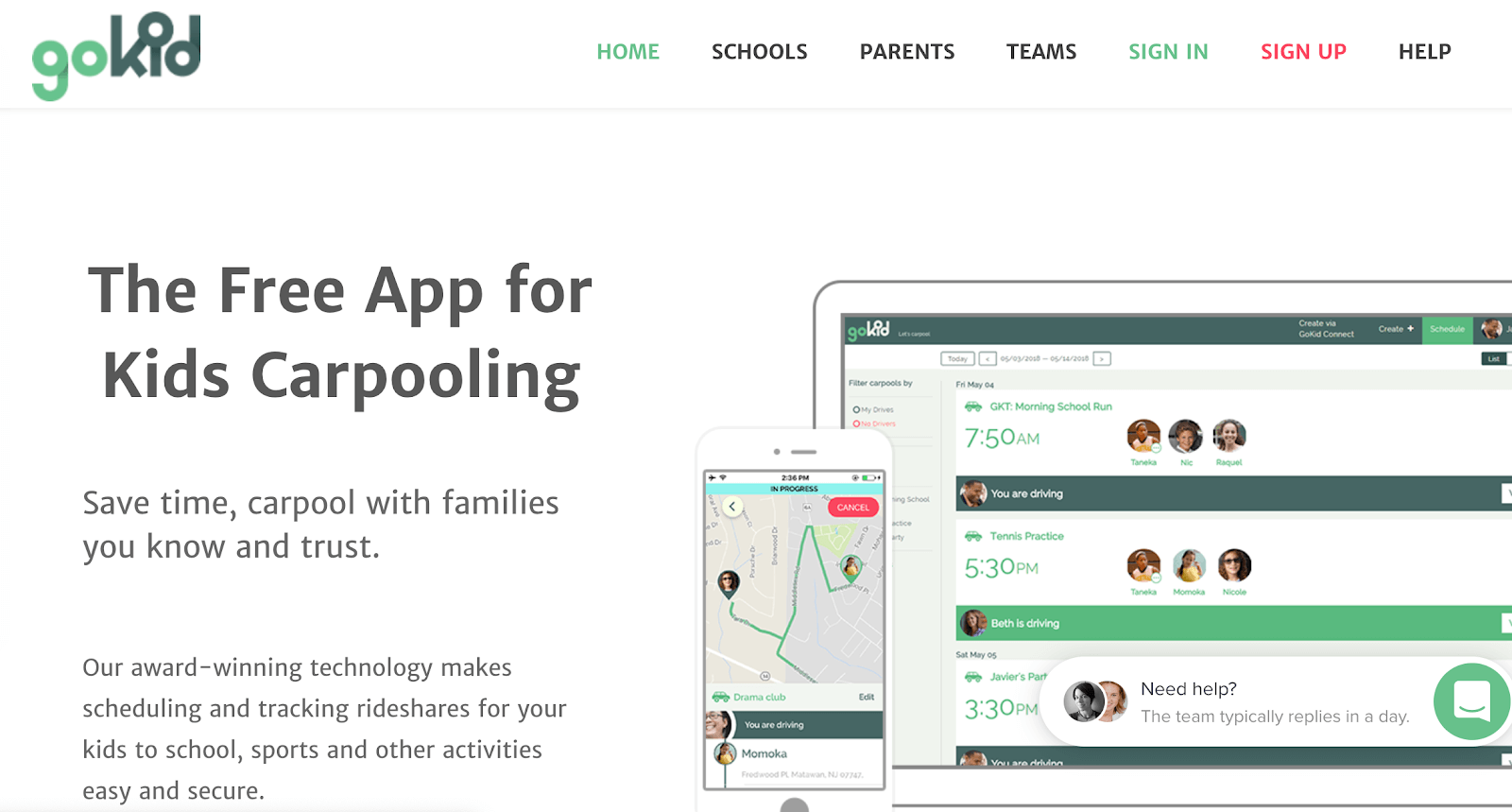 Uber for Kids: GoKid