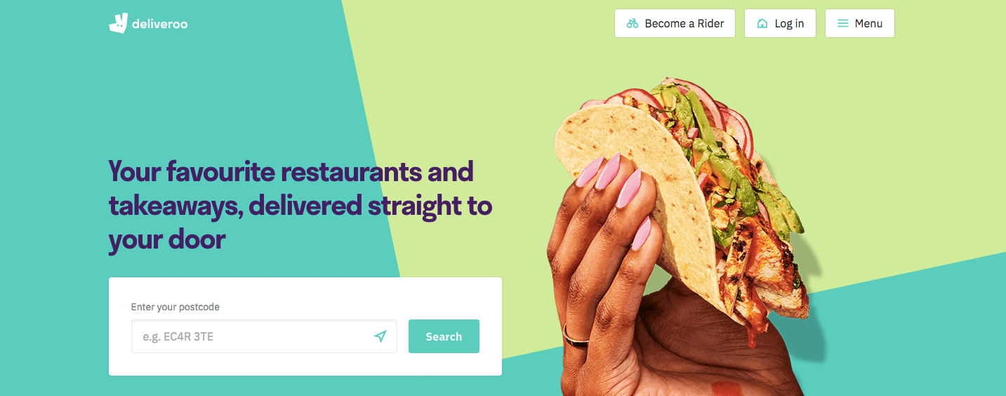 Online food delivery: Deliveroo