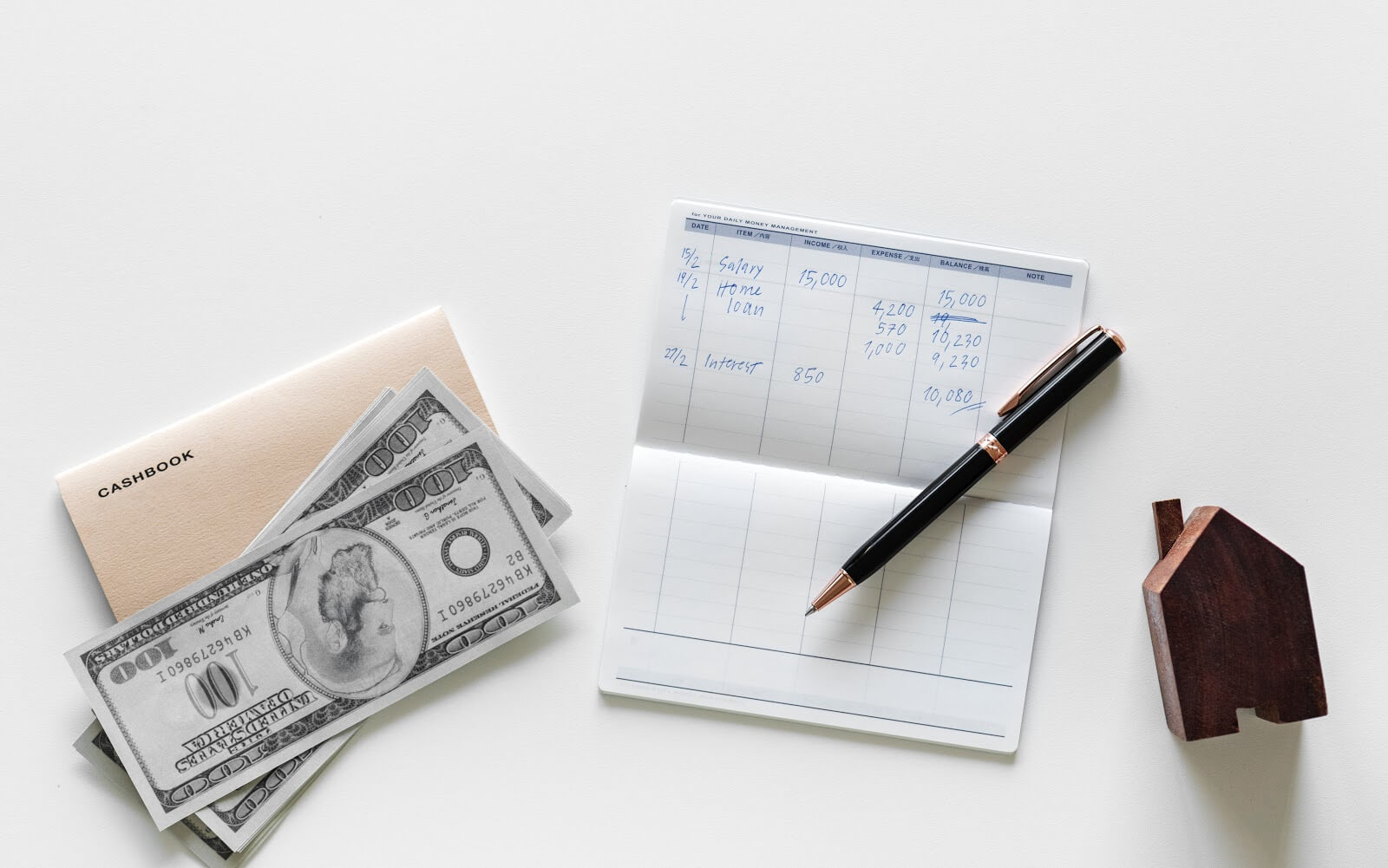 Work for Instacart: Checkbook and cash