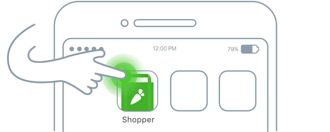 Instacart driver app iPhone step 7