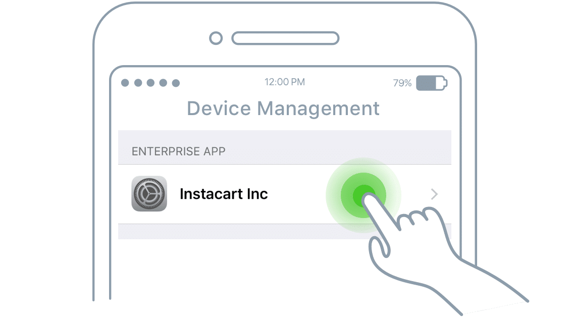 Instacart driver app iPhone step 4