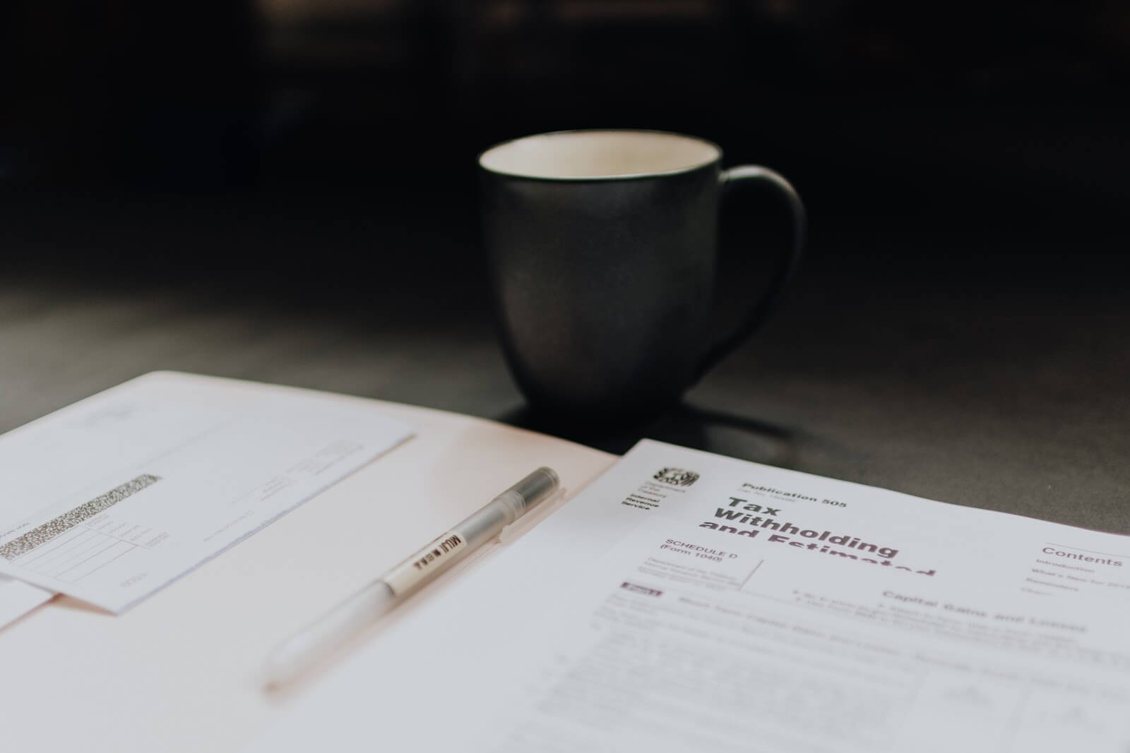 Tax withholding forms allow for certain tax write-offs