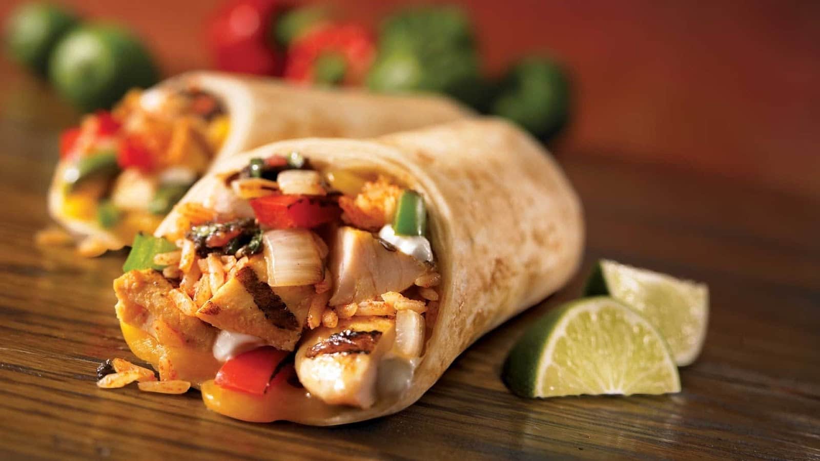 Uber Eats promo code: a chicken burrito