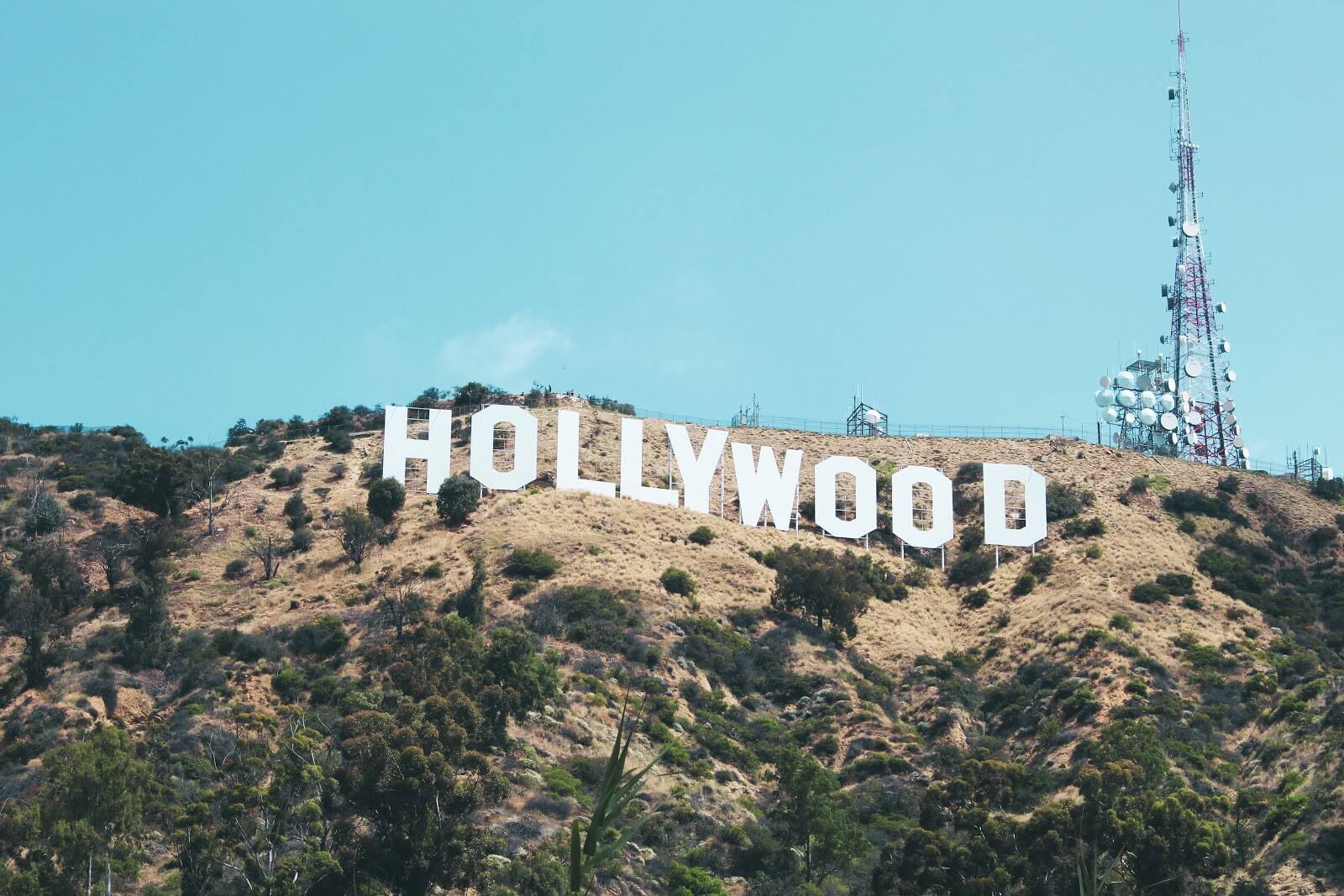 Uber cities: the Hollywood sign