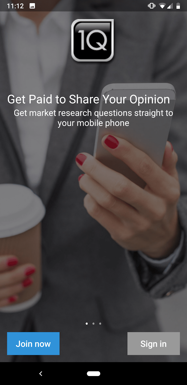 1Q: the app homepage