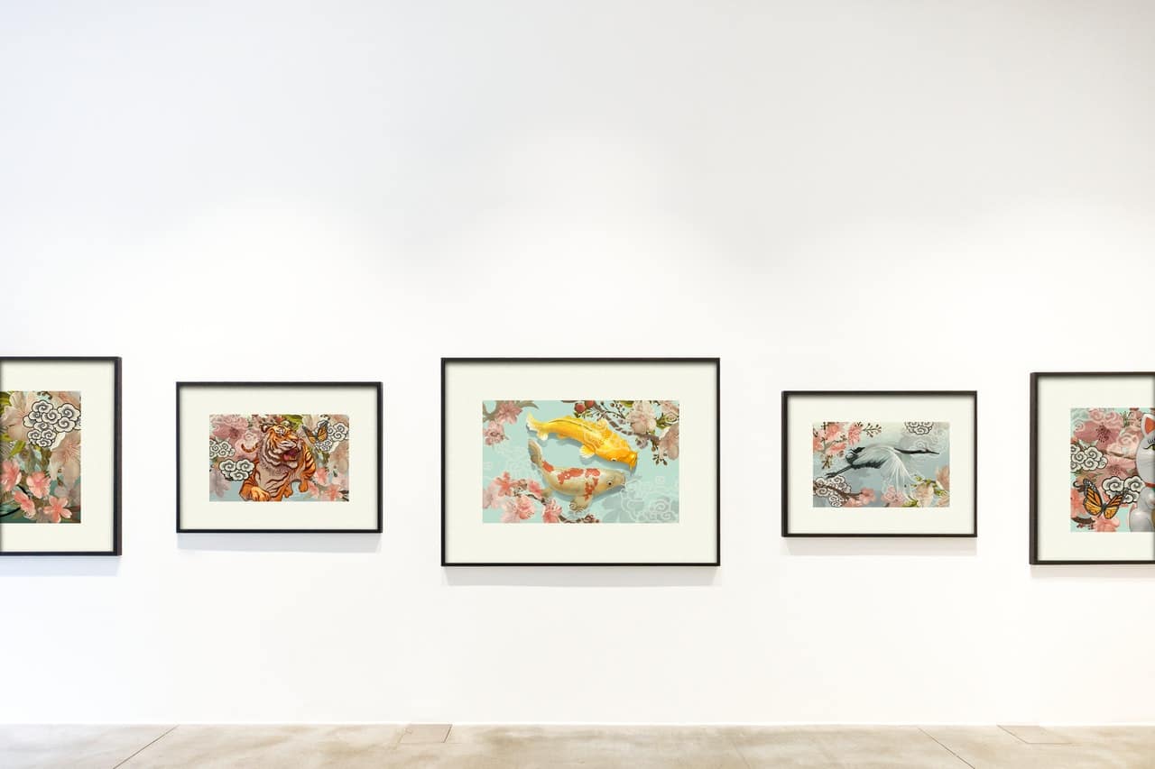 How to write an artist statement: a gallery wall