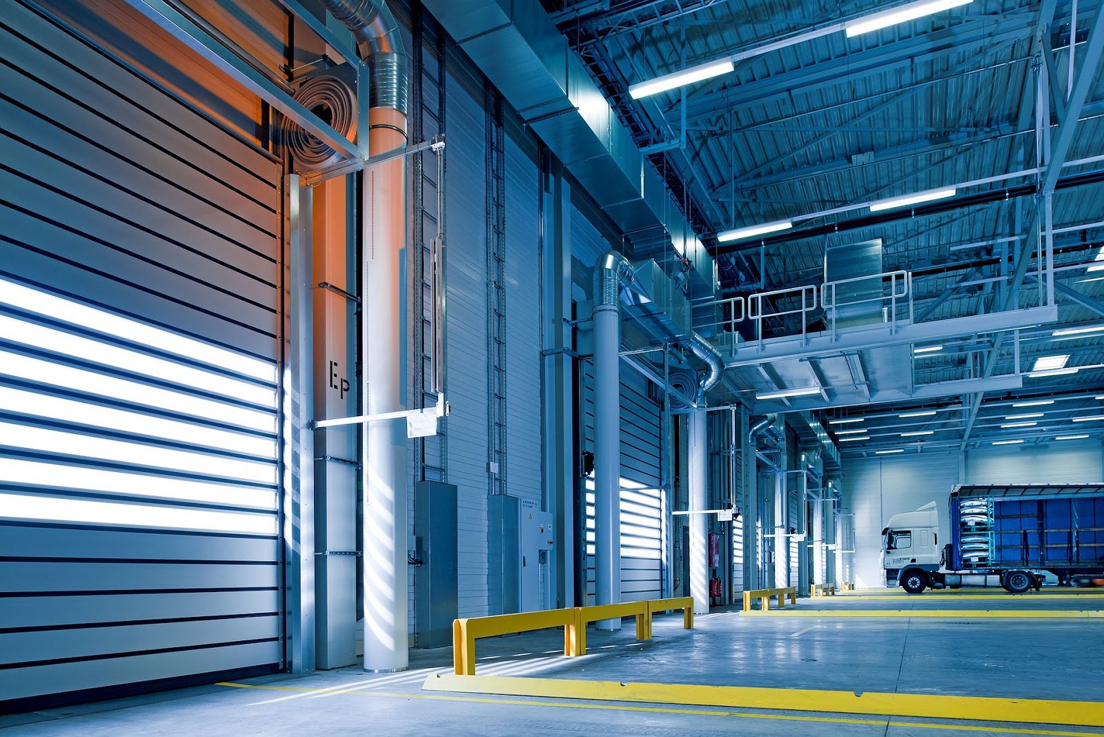 industrial warehouse, a fixed asset