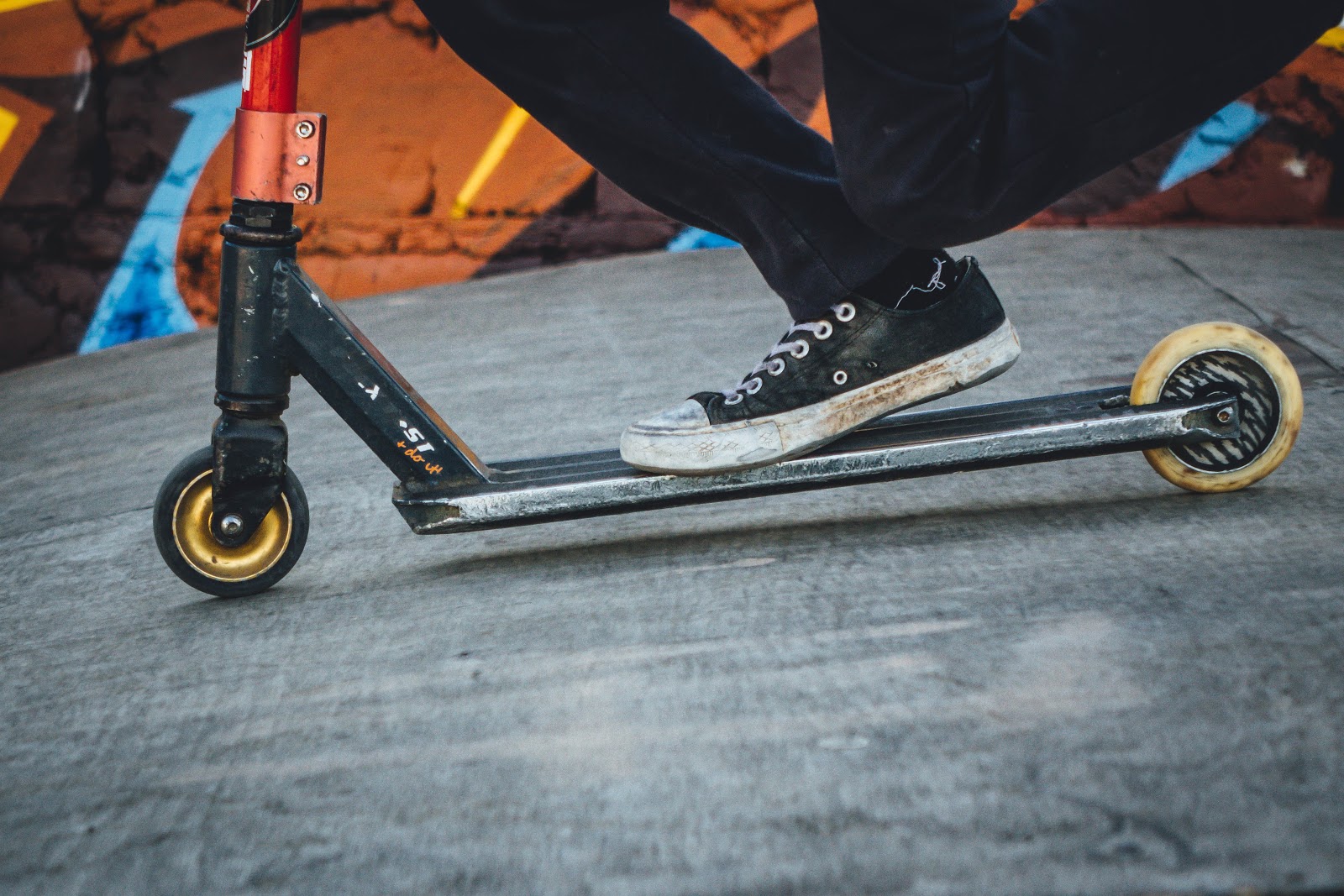 Spin Scooters: a scooter in action