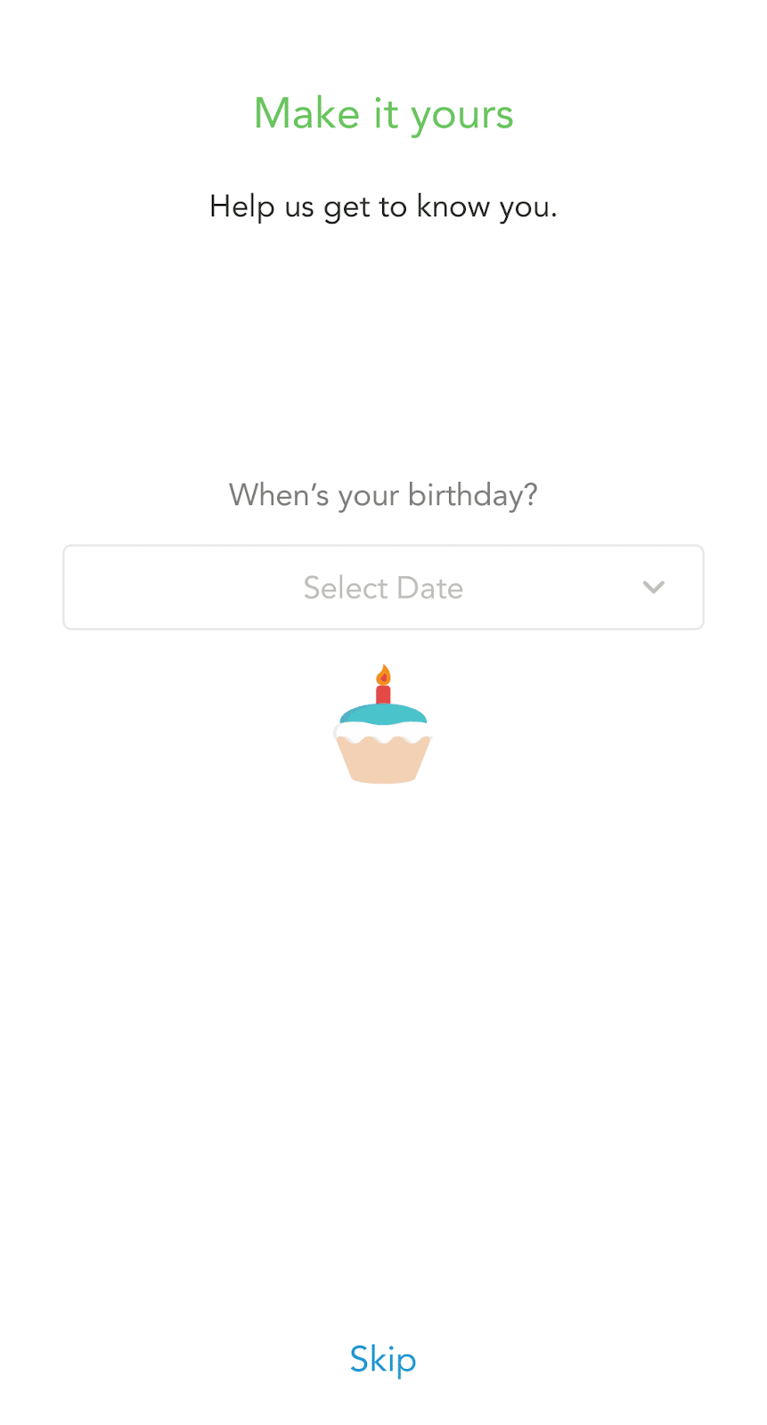 Checkout 51 birthday page on smartphone