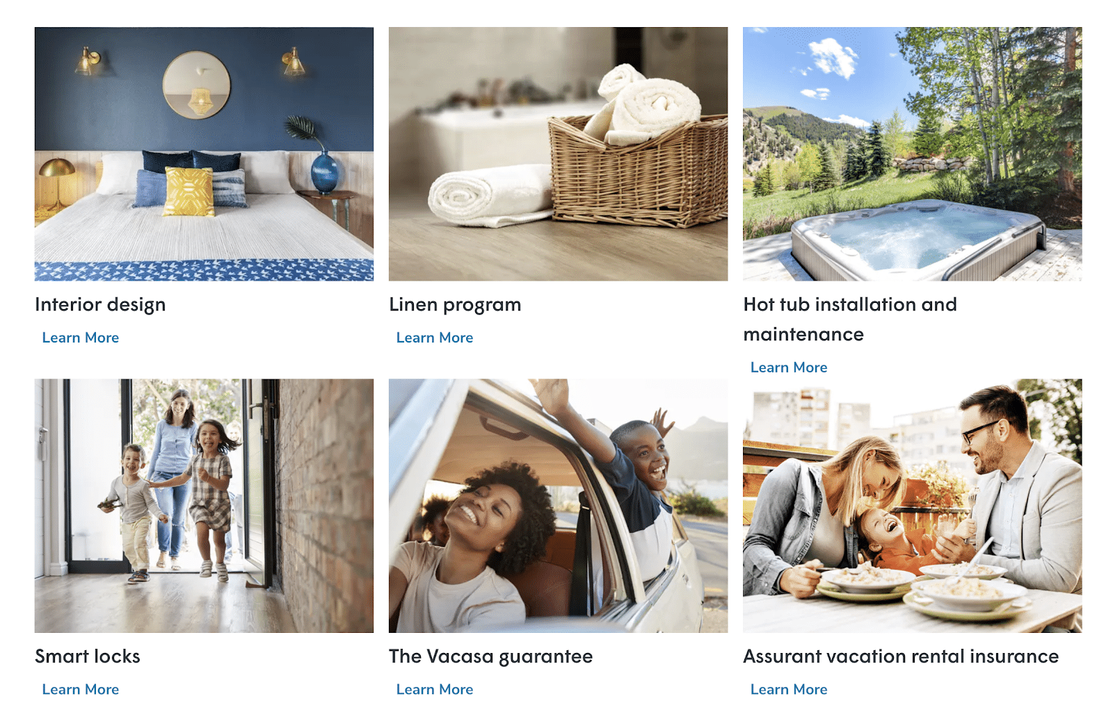 additional Vacasa services