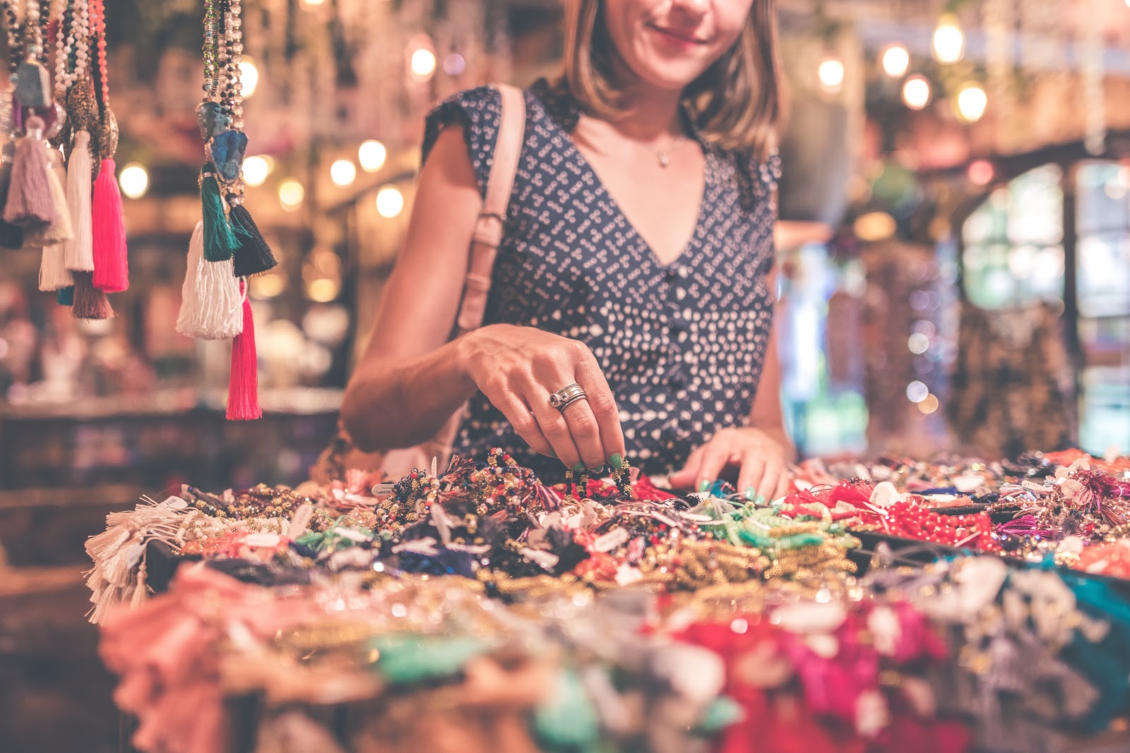 woman shopping