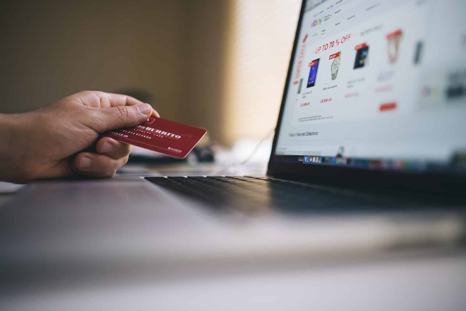 drop app: shopping online with a credit card