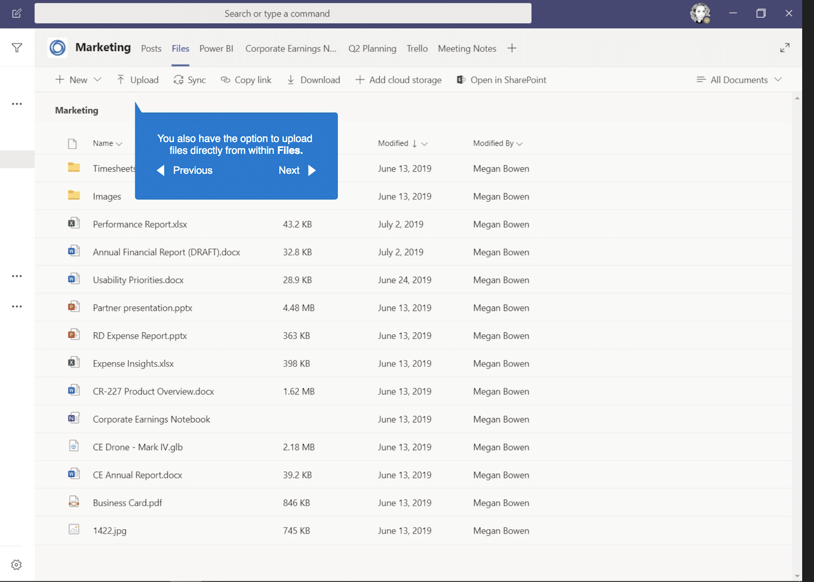 File Sharing Feature
