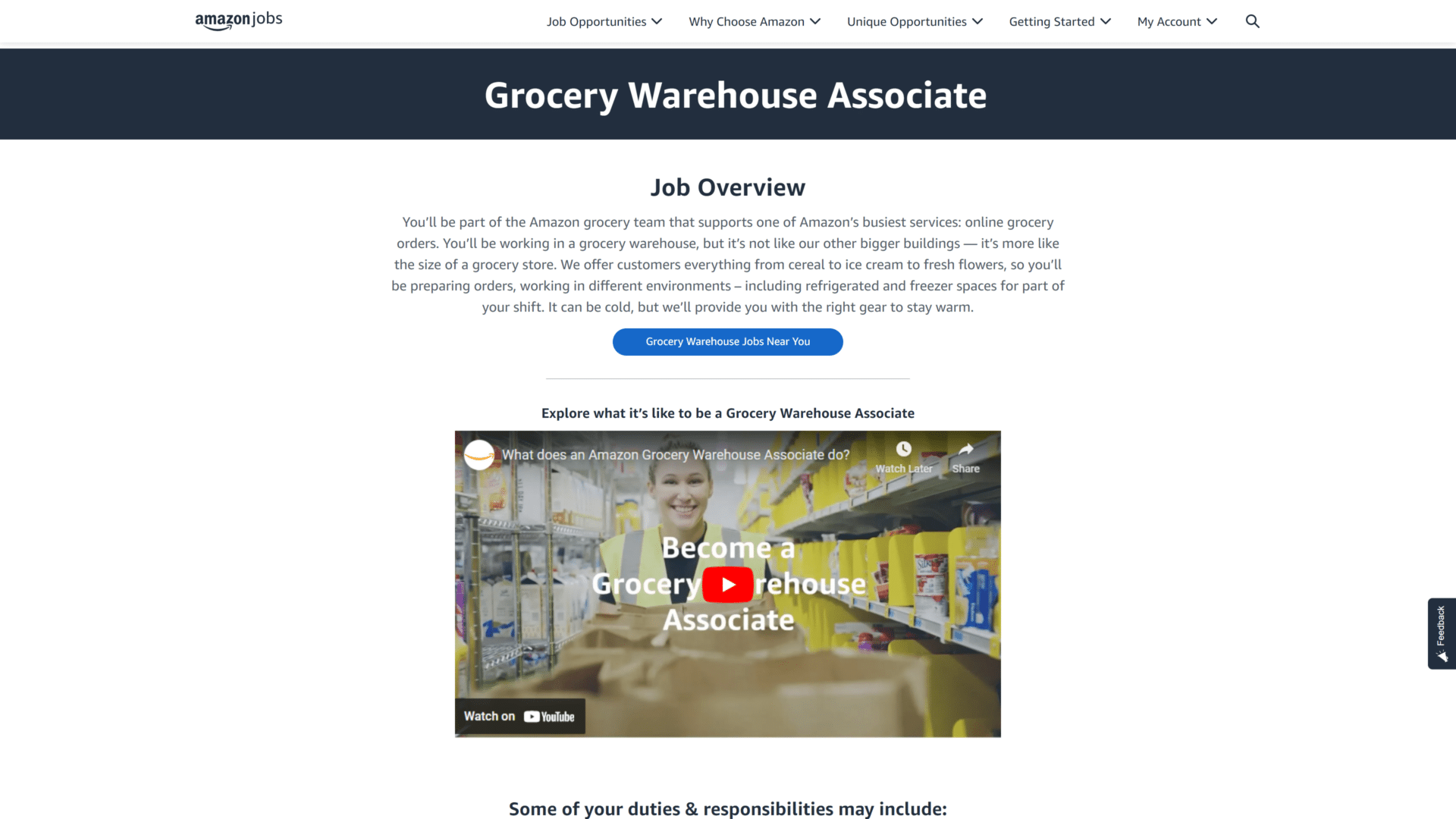 screenshot of the Amazon personal shopper homepage